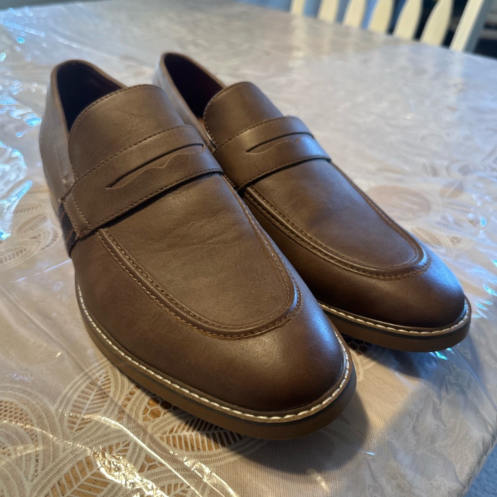 Steve Madden Men’s Loafers Dress Shoes Size 10.5 Brown